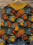 Crew Neck Loose Turkey Casual Sweatshirt