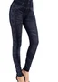 Casual Tight Denim Print Graphic Leggings