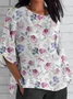 Casual 3D Printing Loose T-Shirt