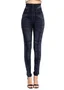 Casual Tight Denim Print Graphic Leggings