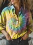 Heart Print Long Sleeve Shirt
