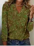 Casual Loose V-Neck T-Shirt