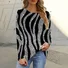 Crew Neck Casual Loose Geometric T-Shirt
