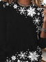 Casual Crew Neck Loose T-Shirt
