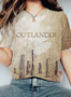 Historical Tv Series Inspired Print Vintage T-Shirt