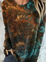 Jersey Crew Neck Casual T-Shirt