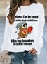 Casual Crew Neck Sweatshirt