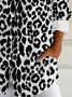 Leopard Print Long Sleeve Shirt