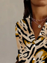Leopard Print Long Sleeve Shirt