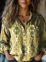 Ethnic Print Long Sleeve Shirt