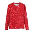 Casual Long Sleeve Round Neck T-Shirt