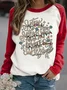 Women's There Were Never Such Devoted Sisters Print Casual Sweatshirt