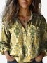 Ethnic Print Long Sleeve Shirt