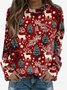 Christmas Casual Crew Neck Sweatshirt