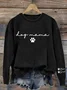 Vintage Crew Neck Sweatshirt