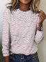 Flower Art Long Sleeve T-shirt