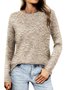 Retro 3D floral pattern long sleeved T-shirt