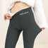 Plain Casual Tight Leggings