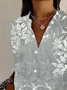 Floral Print Long Sleeve Shirt