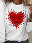 Casual Long Sleeve Round Neck T-Shirt