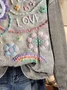 Hippie Casual Loose Printing Sweatshirt