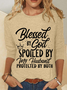 Blessed & Spoiled Casual Long Sleeve Shirt