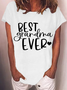 Best Grandma Ever Cotton-Blend T-Shirt