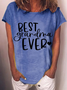 Best Grandma Ever Cotton-Blend T-Shirt
