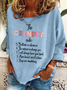 The Grandma Code Casual Sweatshirt