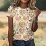 Casual Cotton Regular Fit Crew Neck T-Shirt