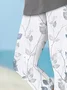 Women's Casual Floral Spring Print Leggings