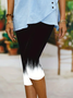 Women's Gradient Printed Casual Leggings