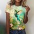 Casual Floral Regular Fit T-Shirt