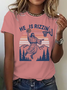 He Is Rizzin' Funny Jesus Playing Basketball Cotton T-Shirt