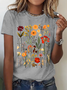 Subtle Anti-Trump Flowers Shirt (T-Shirt Or Long Sleeves), Anti-Maga Floral Tee, Fdt Merch, Feminist Gift Cotton T-Shirt