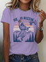 He Is Rizzin' Funny Jesus Playing Basketball Cotton T-Shirt