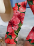 Women's Floral Spring Print Casual Leggings
