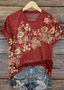 Crew Neck Casual T-Shirt
