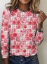 Regular Fit Floral Crew Neck Casual T-Shirt
