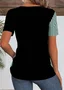Casual Round Neck T-Shirt