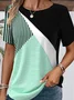 Casual Round Neck T-Shirt