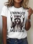 Crew Neck Casual T-Shirt