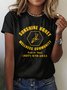Crew Neck Casual T-Shirt