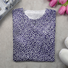 Women's Floral Spring Print Casual Round Neck Long Sleeve T-Shirt