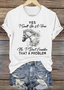 Animal Crew Neck Regular Fit Casual T-Shirt