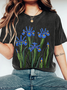 Flowers Wash Print T-Shirt