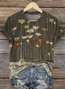 Casual Floral T-Shirt