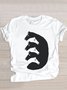 Regular Fit Animal Casual T-Shirt