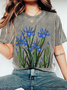 Flowers Wash Print T-Shirt
