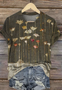 Casual Floral T-Shirt